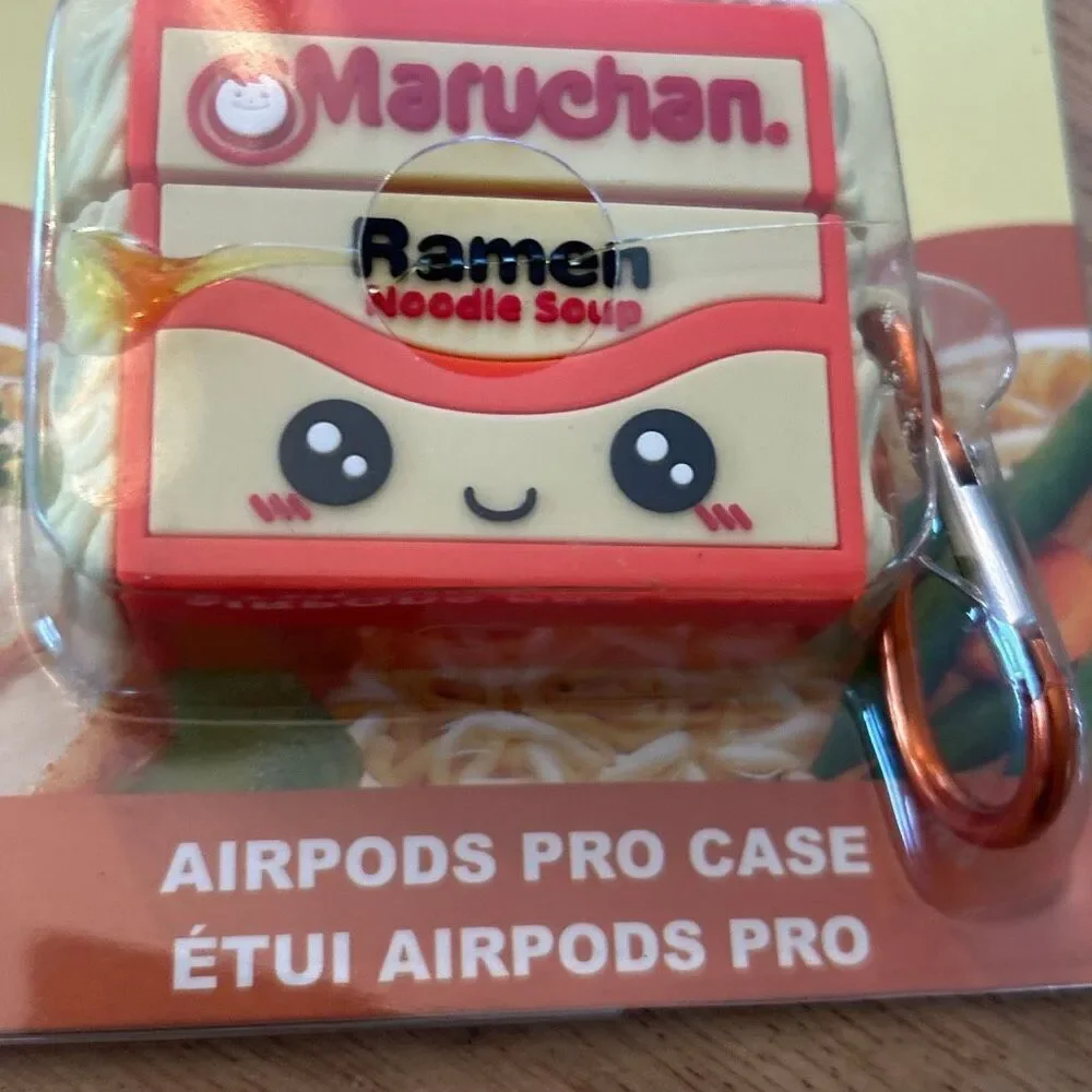New Mad engine Maruchan Ramen AirPods Pro case silicone